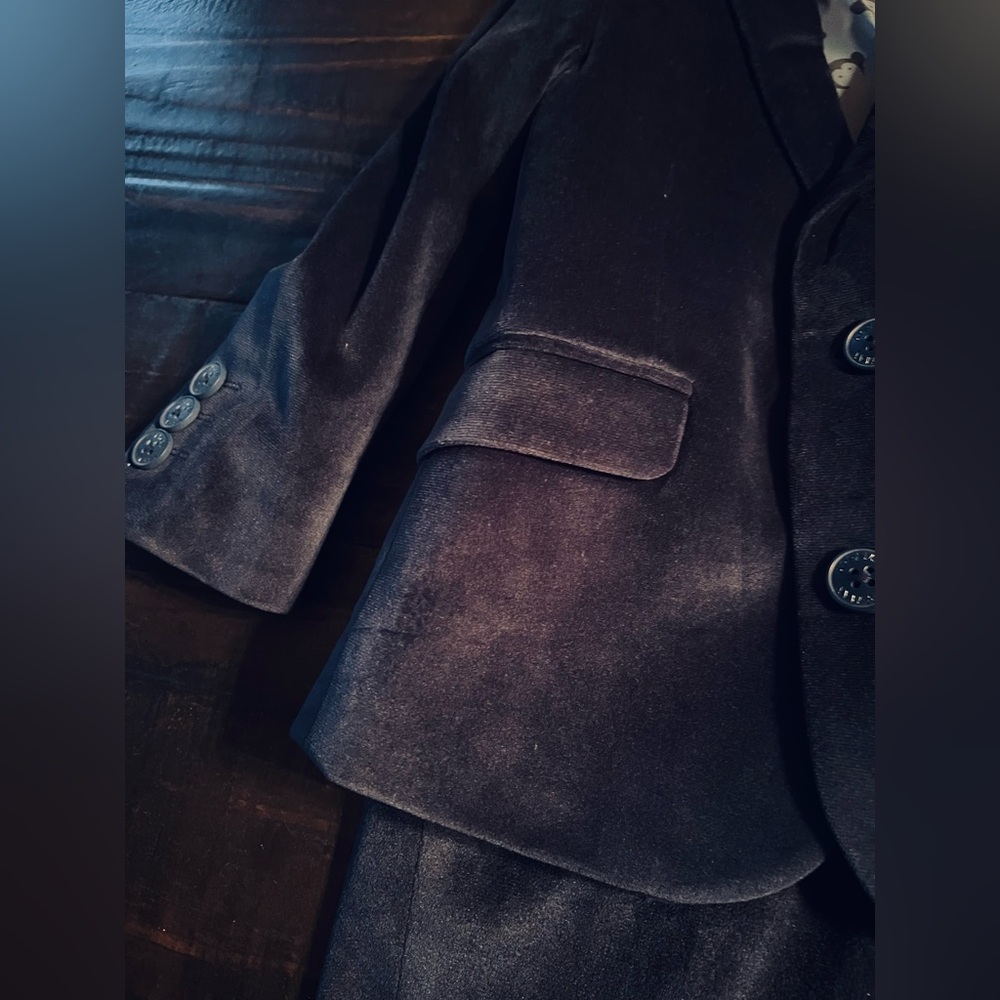 Appaman Elegant Navy Blue Velvet Suit 3T - Picture 8 of 16